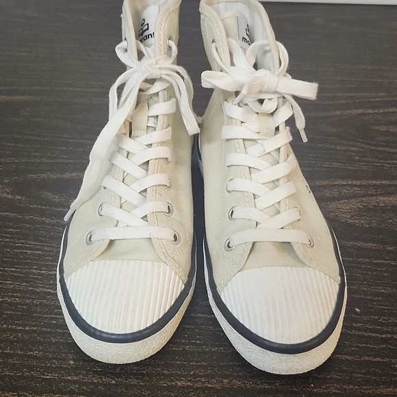 Isabel Marant Benkeen Canvas High-Top Sneaker 6.5 - Picture 5 of 8